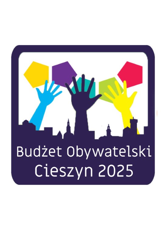 Logotyp Budżetu Obywatelskiego Miasta Cieszyna 2025
